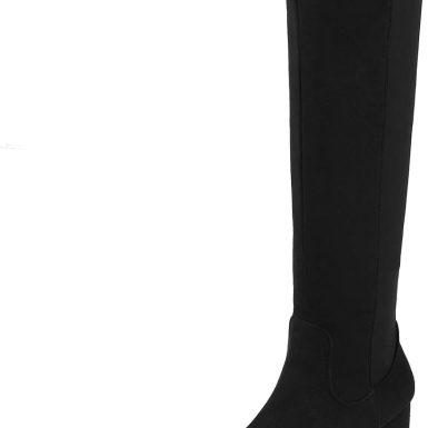 DREAM PAIRS Women's Knee High Stretchy Fashion Boots