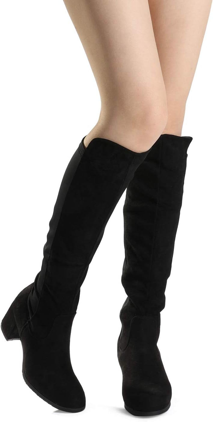 DREAM PAIRS Women's Knee High Stretchy Fashion Boots - Image 5