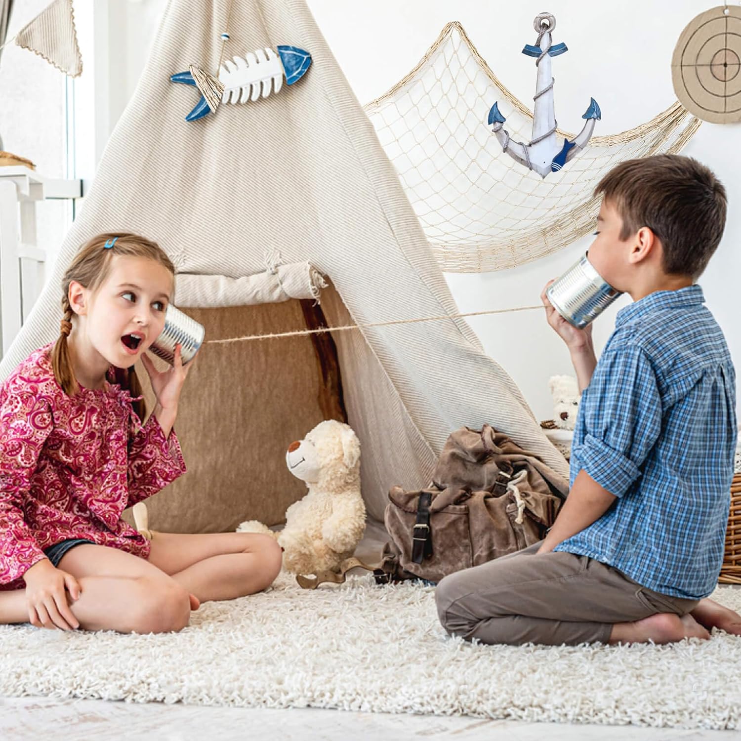 Sukh 1PC Fish Net Decorative - Fish Net Decorations Decorative Netting Nautical Fishnet Table Runner Nets Netting Fishnet Ocean Party Decor Decoration Decorative Fishing Rope Netting Decorations - Image 7